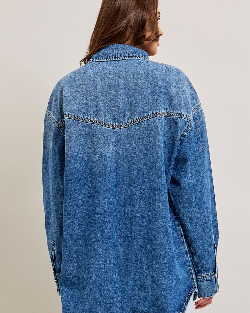 Elsie Classic Oversized Western Shirt