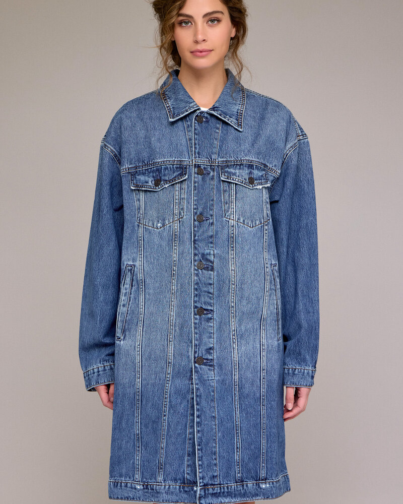 Keria Full Length Trucker Jacket