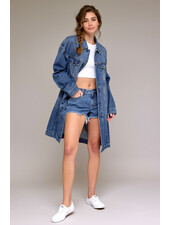 Keria Full Length Trucker Jacket