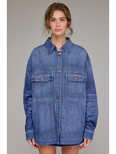 Amie Oversized Denim Shirt