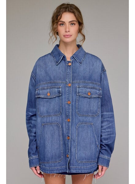 Amie Oversized Denim Shirt