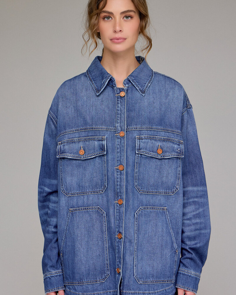 Amie Oversized Denim Shirt