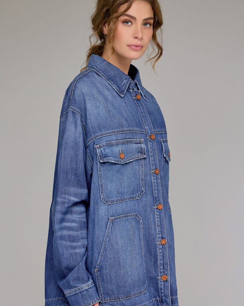 Amie Oversized Denim Shirt