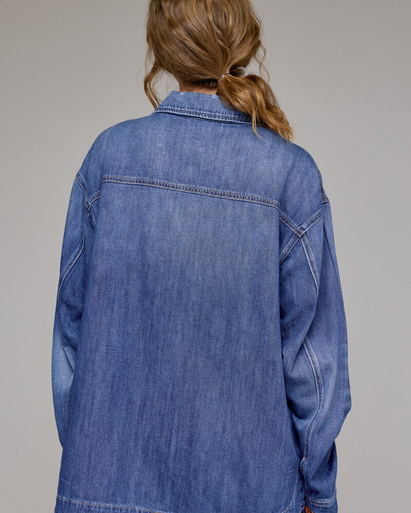 Amie Oversized Denim Shirt