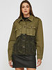 Olive Double Denim Jacket