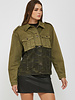 Olive Double Denim Jacket