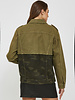 Olive Double Denim Jacket