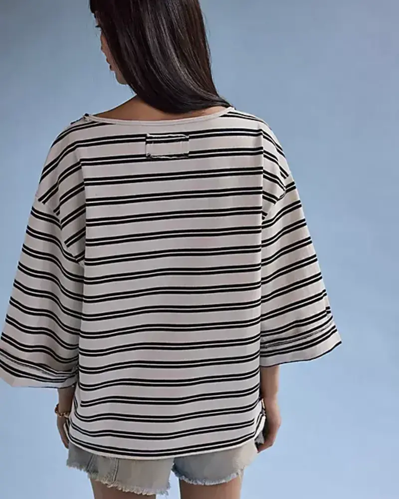 Free People C'est La Vie Tee | Black