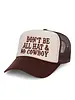 Cowboy Trucker Hat