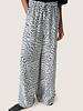 Shirley Wide Printed Pants | Snow Leopard