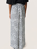 Shirley Wide Printed Pants | Snow Leopard