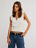 Free People Plumeria Floral Vest | Ivory