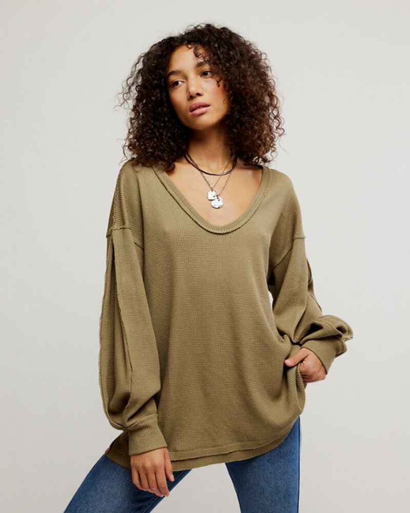 Free People Coast 2 Coast Thermal | Olive