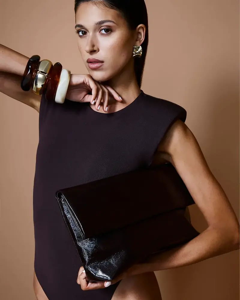 Rylee Clutch Bag | Merlot