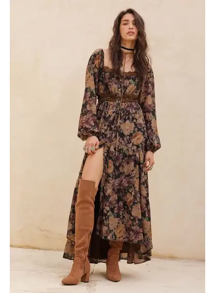 Elowen Tiered Ruffle Maxi Dress