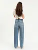 City Straight High Rise Straight Leg | Double Dip Blue