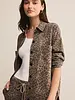 Z Supply All Day Knit Leopard Jacket