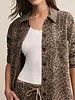 Z Supply All Day Knit Leopard Jacket