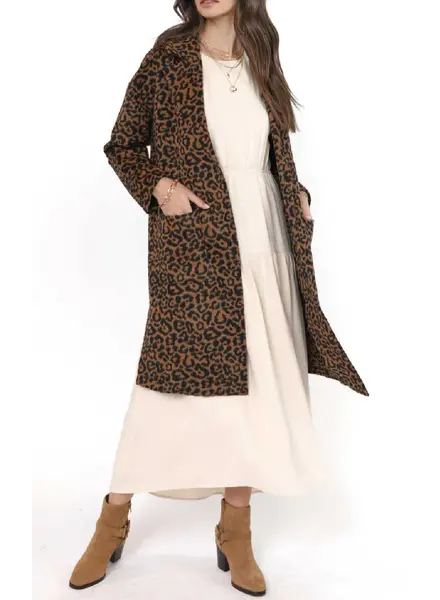 Animal Instinct Leopard Coat