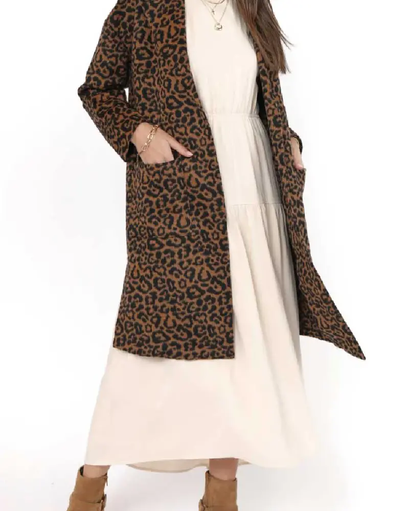 Animal Instinct Leopard Coat