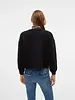 Vero Moda Tangie Bow Knit Cardgian | Black
