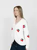 Smash + Tess Cherry Cardigan | Ivory