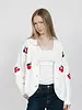 Smash + Tess Cherry Cardigan | Ivory