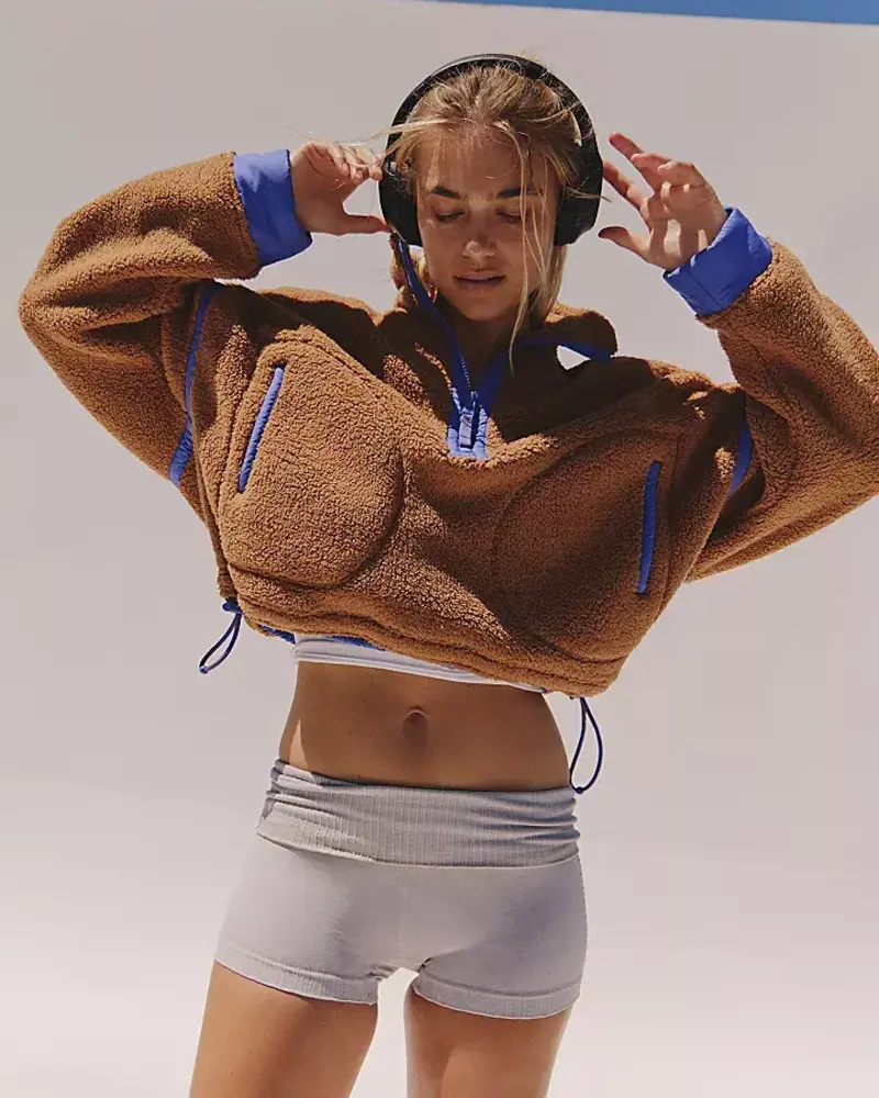 Free People Mountain High 1/2 Zip Fleece | Twig