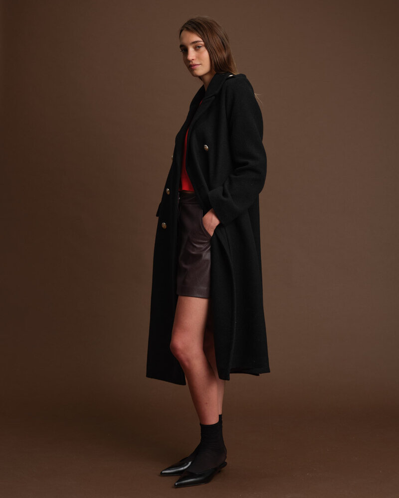 Aaron Coat | Black