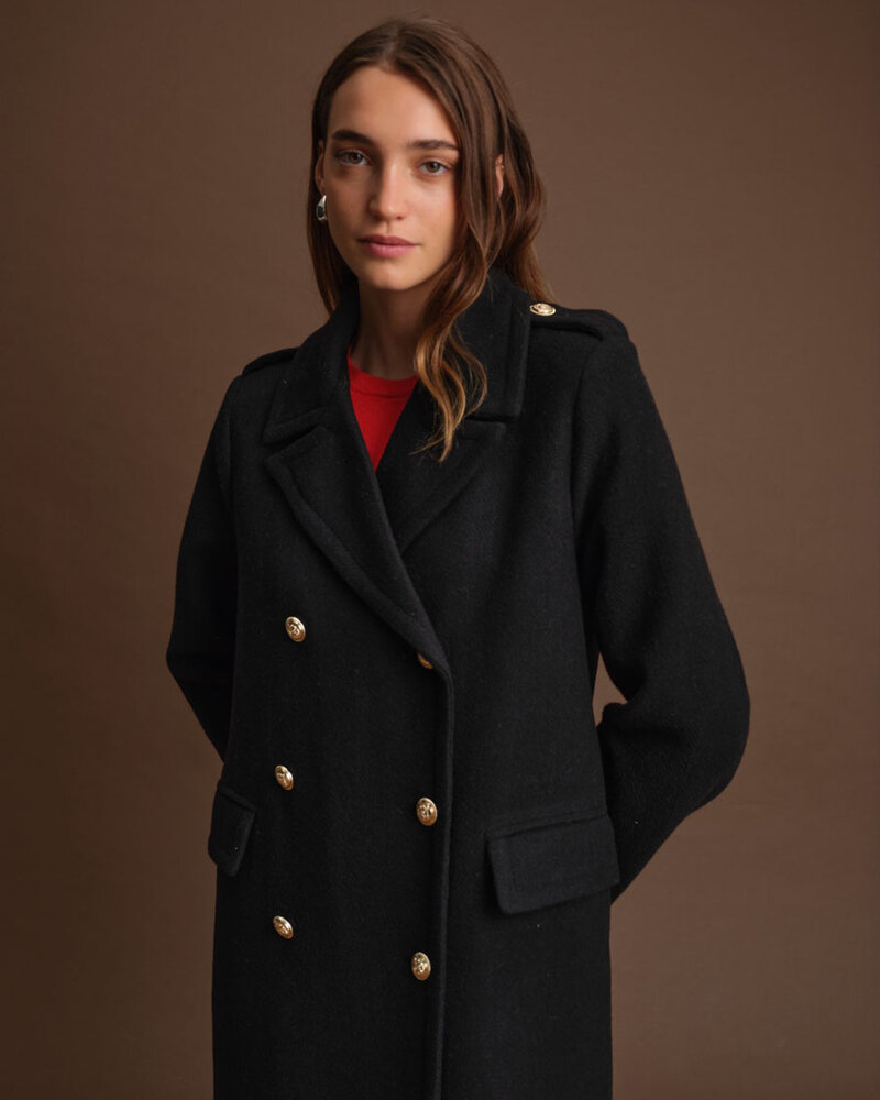 Aaron Coat | Black