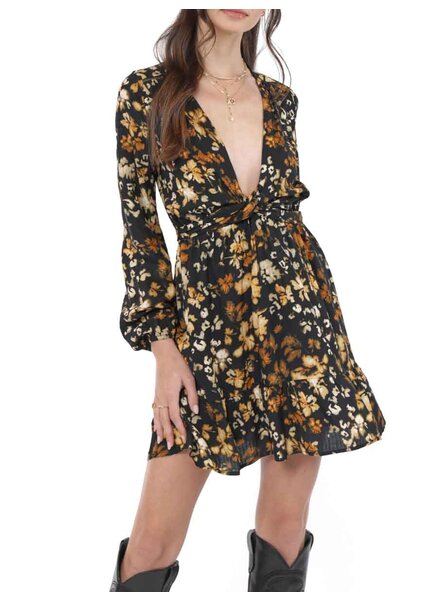 With Ease Front Mini Dress