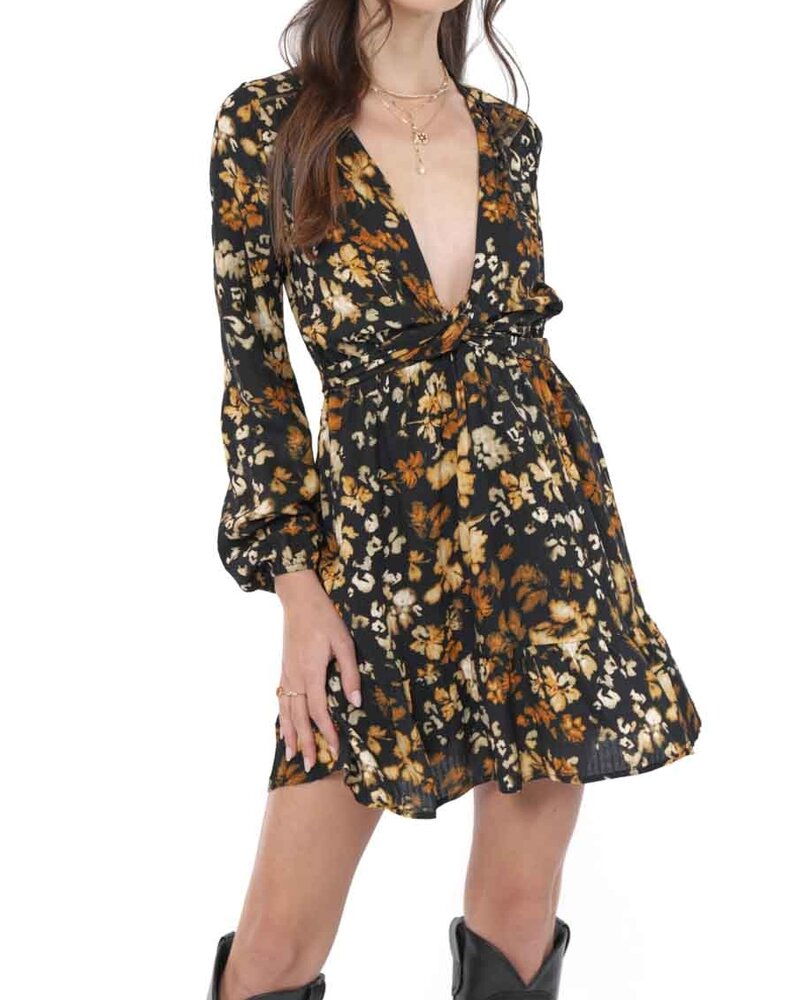 With Ease Front Mini Dress