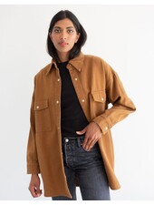 'Shania' Denim Jacket | Chestnut