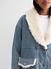 Sherpa Denim Jacket | VIntage Blue