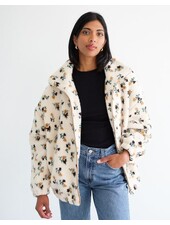Floral Sherpa Jacket | Vintage