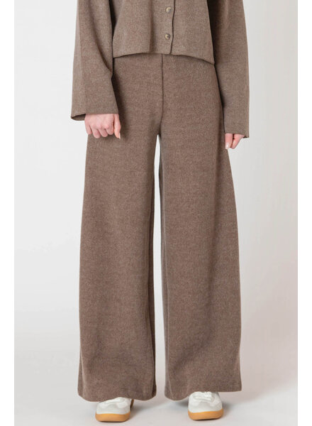 Marlowe Ribbed Pant | Mocha