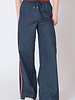 Evangeline Side Stripe Wide Leg
