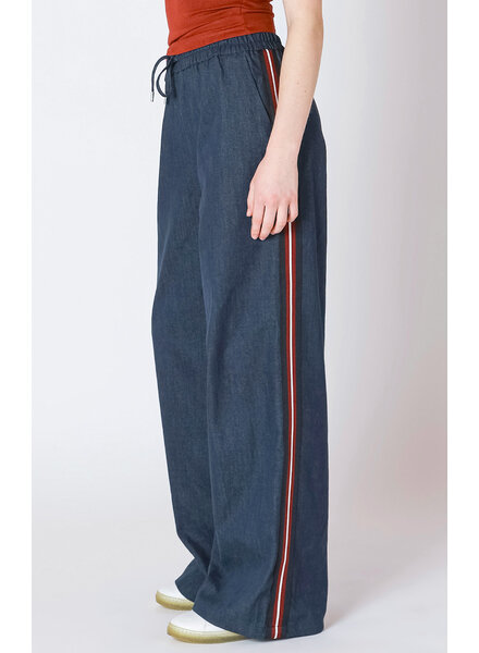 Evangeline Side Stripe Wide Leg
