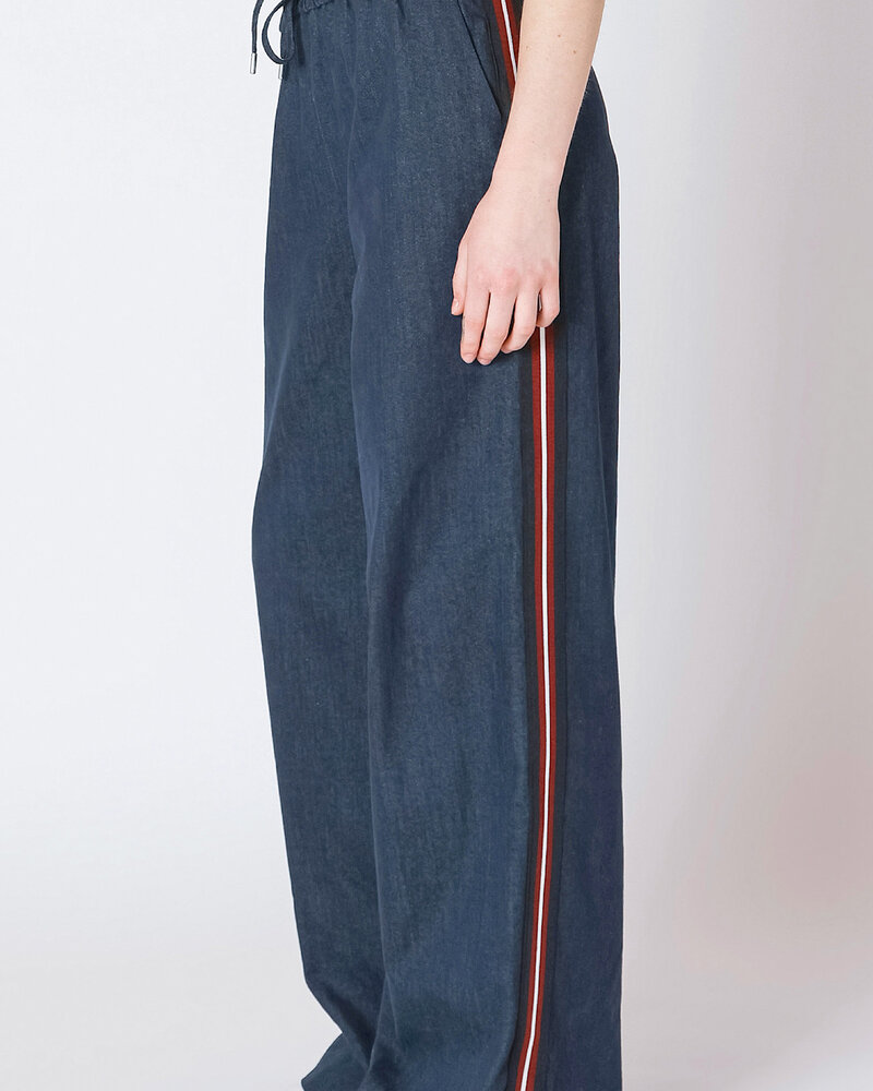 Evangeline Side Stripe Wide Leg
