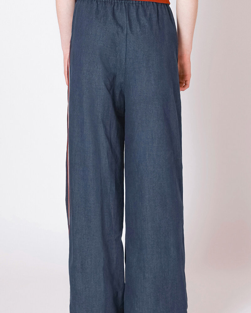 Evangeline Side Stripe Wide Leg