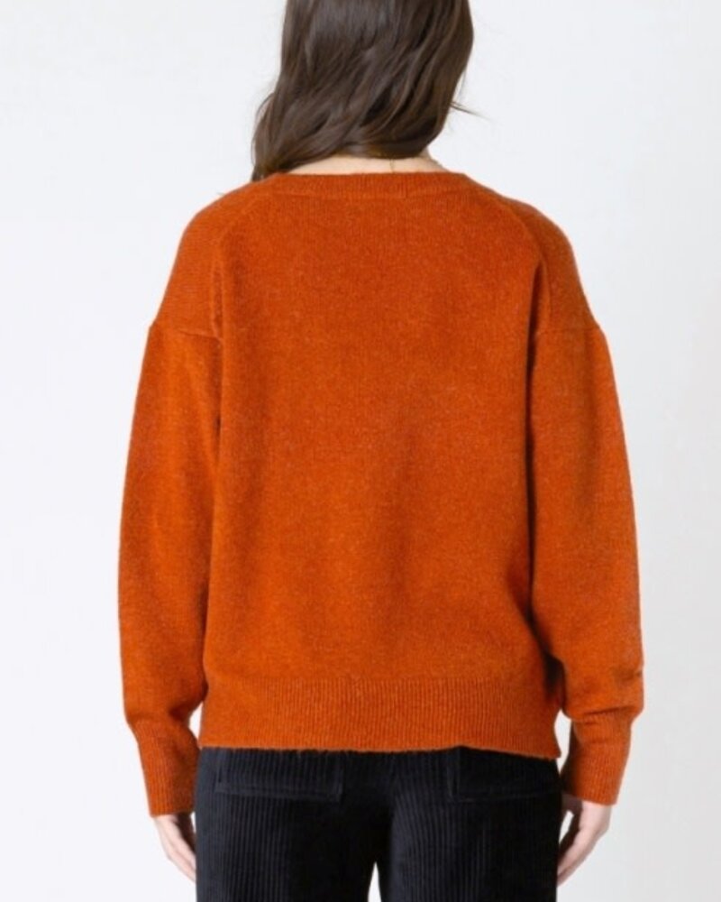 Avery Sweater | Burnt Orange