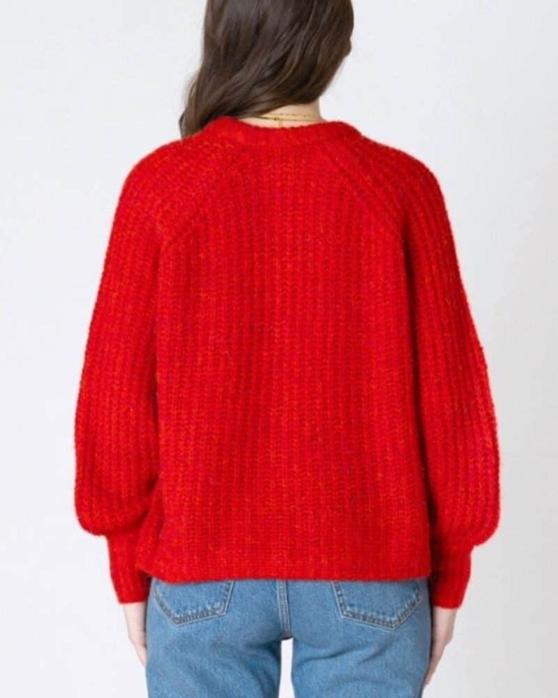 Ren Textured Cardigan | Melange