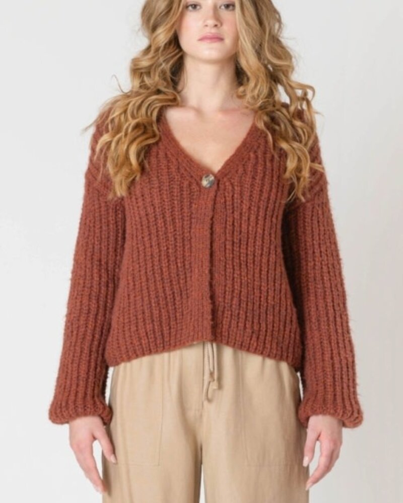 Soleil Cinnamon Cardigan