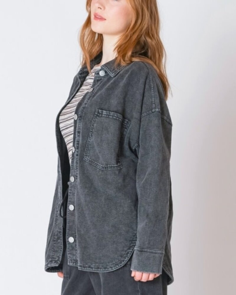 Grace Knit Denim Jacket
