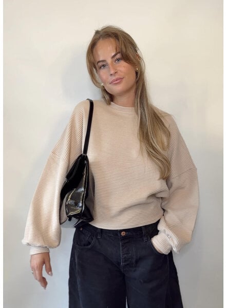 On A Stroll Top | Cream