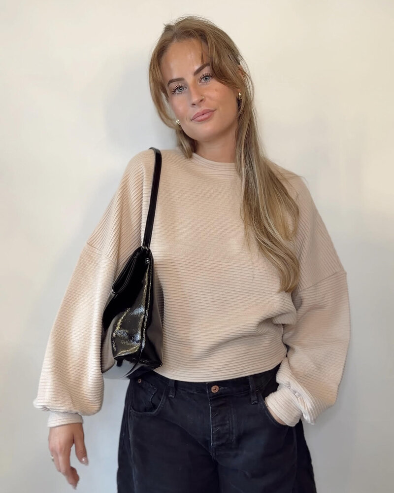 On A Stroll Top | Cream