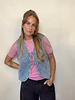 Good Energy Quilted Denim Vest