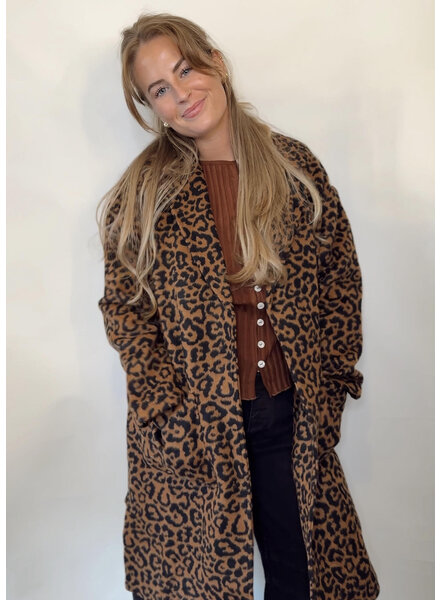 Animal Instinct Leopard Coat