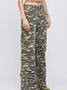 Camo High Rise Cargo Jean