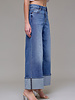 Korine Cuffed Wideleg Jean